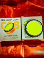 Mini work light Work Light Mini Camping Tent Lamp with Hanging Hook 3 Mode Night Light Rechargeable Waterproof Portable Lamp Outdoor Home - Image 3