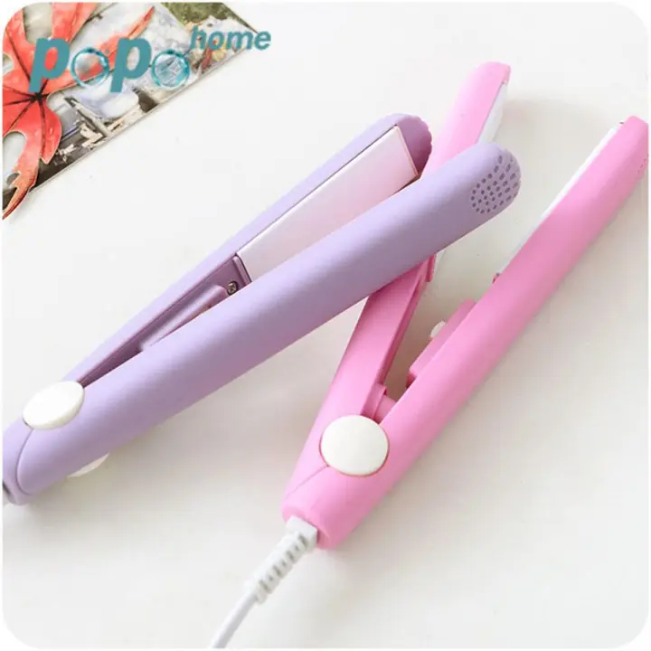 1203a09a0b45df5f2920c70957de5daf.jpg_720x720.jpg_.webp Mini Portable Hair Straightner (random color) - Image 3