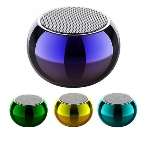 Mini Portable Wireless Bluetooth & Rechargable Speaker (Random color)