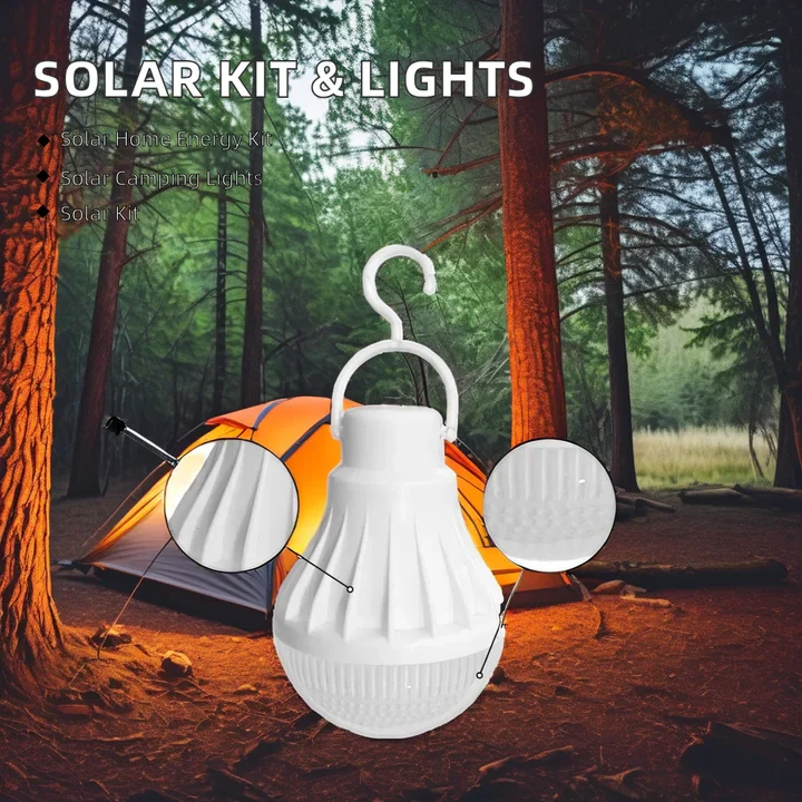 1722156641875.webp Solar Powered Light System Flashlight, Emergency Mobile Power Bank, Wireless Power Supply System for Travel Camping hiking (random color) - Image 3