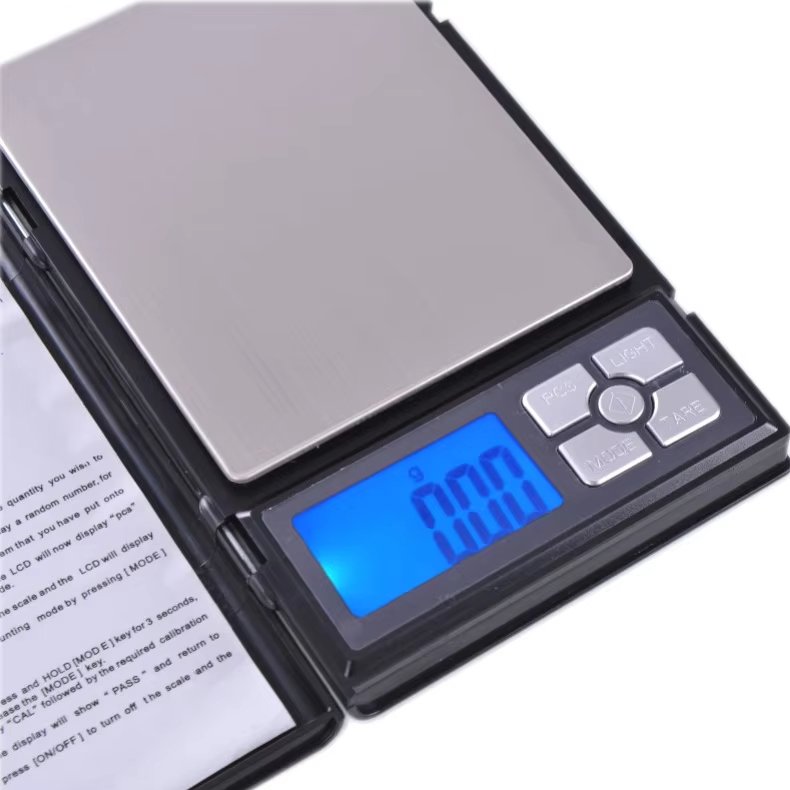2-4.jpeg Note Book Style Portable Electronic Digital Kitchen Baking Carat Jewelry Weight Measuring Scale - Image 5