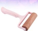 2pcs Wooden Rolling Pin for Baking – Hand Push Dough Roller with Non-Stick Surface, Lightweight & Kid-Friendly - Image 3