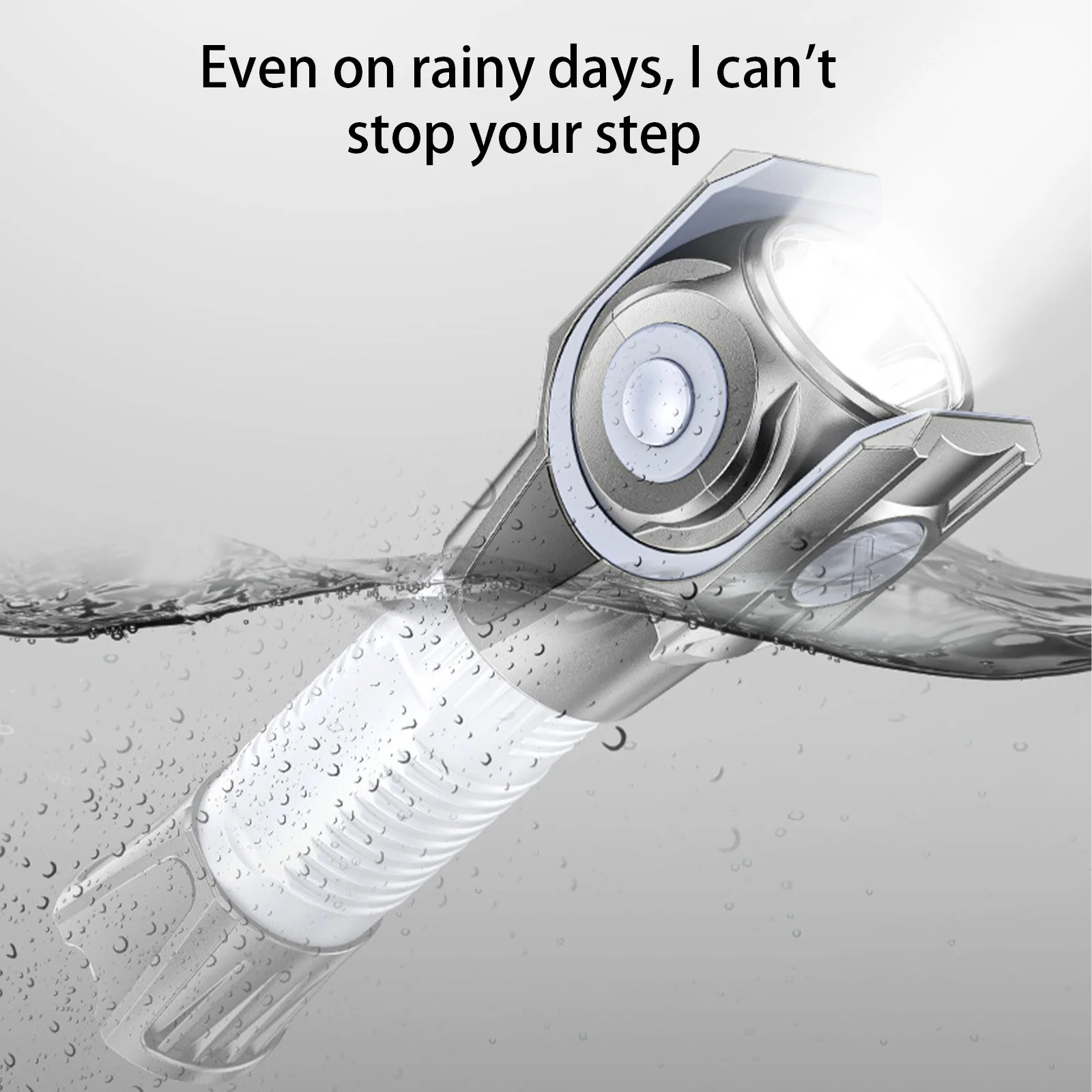 2563a62a-3fc5-409c-94c7-f32c985d4dfd.ce3cc0d767dbc3095ab662e11c0253f5.webp 360 Degree Rotating Flashlight Outdoor Led Flashlight Rechargeable Torch for Camping Outdoor Emergency Use - Image 3