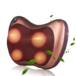 Car Head Massage Pillow Relax Vibrator Electric Shoulder Back Heating Kneading Infrared therapy shiatsu Neck Massager - Image 2