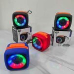 X-911 Wireless Portable Rechargeable Mini Blutooth Speaker With LED Lights And Best For Indoor, Outdoors (Random Color)