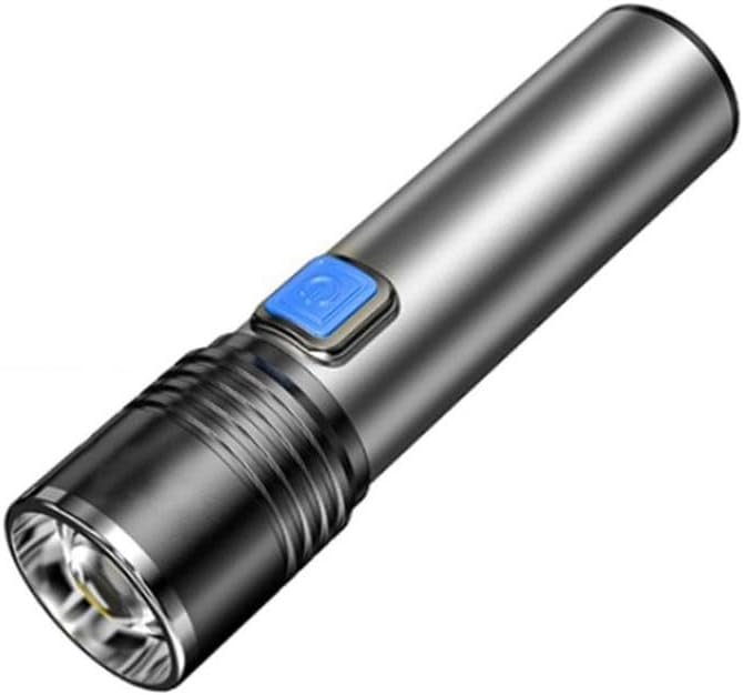 415p2lpvFtL._AC_SX679_.jpg K31 USB Rechargeable LED Flash Light Flashlight - Image 2