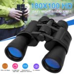 100x180 High Power Auto Focus Binoculars BAK4 Hunting Monoculars Night Vision (Random Color) - Image 5