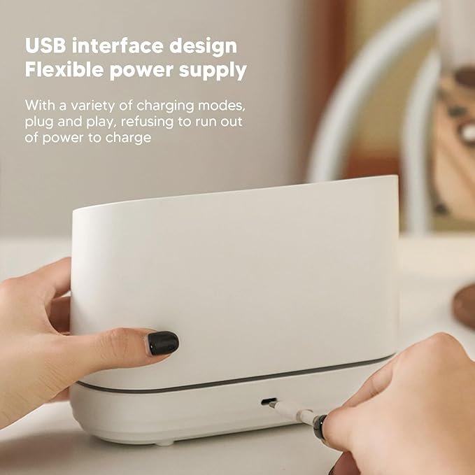 612F5kt3AwL._AC_SX679_.jpg Flame Design Humidifier Essential Oil Diffuser for Bedroom Living Room Office - Image 1