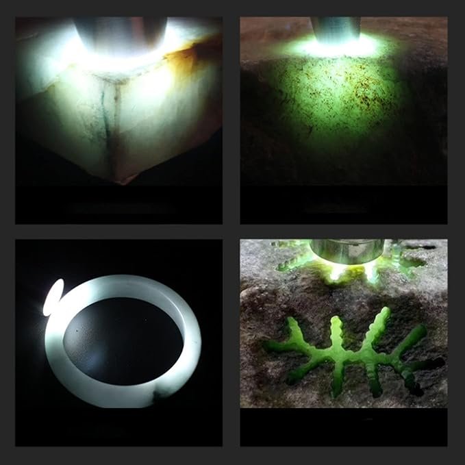 61ZigTptvVL._AC_SX679_.jpg Portable Small Jade Jewelry Gemstone Currency Notes Identification Led Flashlight | Gemstone Detector Torch with Display (Random color) - Image 3