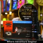 super Powerful 2-in-1 Emergency Flashlight torch & Charging Bank Waterproof LED 2210long range flashlight