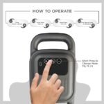 Blue idea Deep Tissue Massage Gun with 4 Heads - Muscle Massager for Back, Neck, and Body Pain Relief Rechargeable - BLD-330 - Image 3