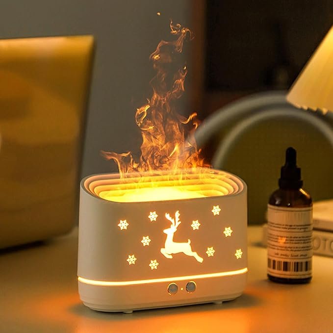 71WBWq9QvL._AC_SX679_.jpg Flame Design Humidifier Essential Oil Diffuser for Bedroom Living Room Office - Image 3