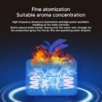 Flame Design Humidifier Essential Oil Diffuser for Bedroom Living Room Office - Image 2