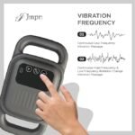 Blue idea Deep Tissue Massage Gun with 4 Heads - Muscle Massager for Back, Neck, and Body Pain Relief Rechargeable - BLD-330 - Image 4