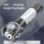 360 Degree Rotating Flashlight Outdoor Led Flashlight Rechargeable Torch for Camping Outdoor Emergency Use - Image 2