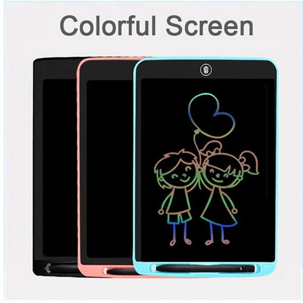 8-5-inch-single-multi-color-lcd-writing-drawing-tablet-kids-learning-table-random-color-5.jpeg Writing Pad LCD Tablet For Kid Digital Drawing Pad – Erasable Writing Board – Writing Pad (Random Color) - Image 2