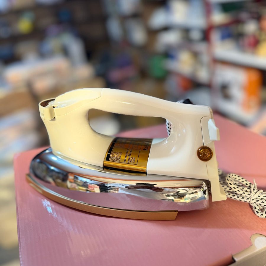 A57BED05-3D70-4590-9B38-2BC2EA536680.jpg KoLAX Germany Heavy Dry Iron-822480 –1000-1200W Precision Performance with Classic Strength - Image 1