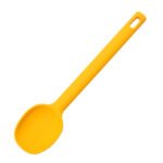 1 Piece Serving Spoon Long Handle Silicone Stirring Spoon High Temperature Resistant Anti-scald Soup Spoon Large Size Seasoning Spoon Ice Cream Serving Spoon - Long Handle Silicone Stirring Spoon ( Random Color ) - Image 4