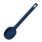 1 Piece Serving Spoon Long Handle Silicone Stirring Spoon High Temperature Resistant Anti-scald Soup Spoon Large Size Seasoning Spoon Ice Cream Serving Spoon - Long Handle Silicone Stirring Spoon ( Random Color ) - Image 2