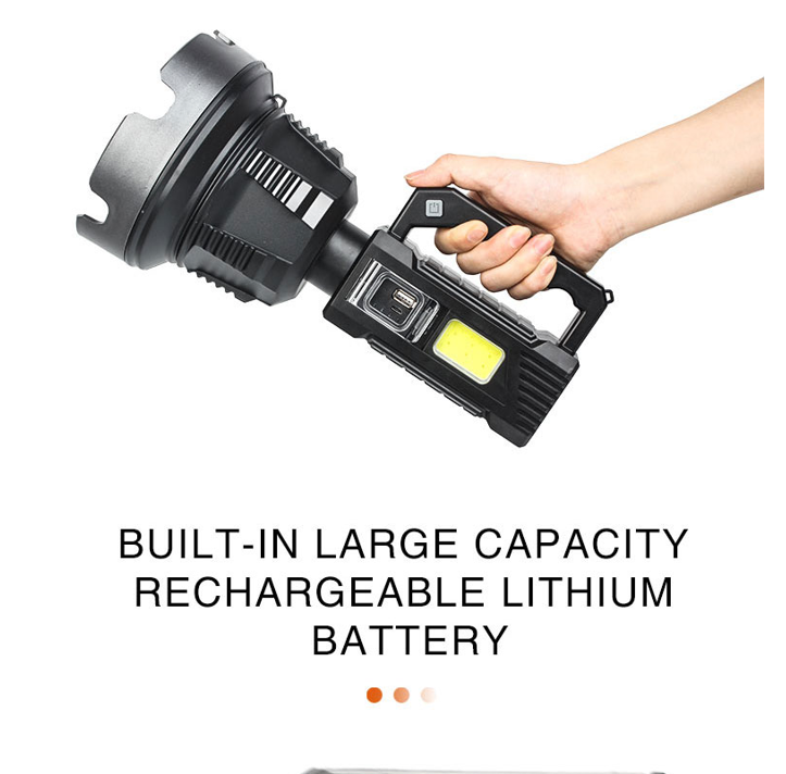 H7157f3cabd0a4c5b87b05b1b8b56e5f6s.png CB T-200 Сова USB Rechargeable Portable Torch/Emergency Light /Compact and Versatile Lighting Solution - Image 3