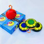 RGB wireless stereo subwoofer mini speakers with FM radio sound activated led portable bluetooth speaker support TF/USB function (Random Color) - Image 3