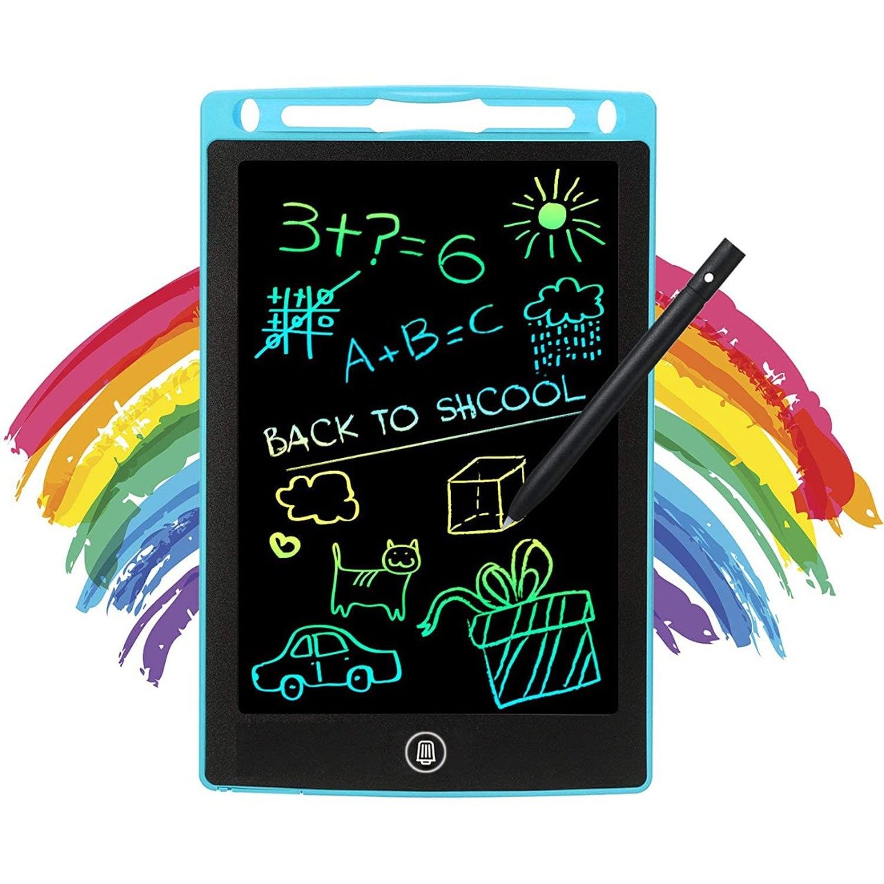 Multi-Colors-–-LCD-Writing-Tablet-8.5-Inches.jpeg 8.5 inch 🌈 LCD writing tablet for kids - digital drawing pad - erasable writing board - writing pad (random color) - Image 2