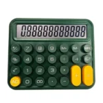 Calculator  | Mechanical Buttons  for Desktop financial accounting (random color)cell operated - Image 3