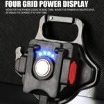 W5133 COB Rechargeable Keychain Light Small and Lightweight - Image 2