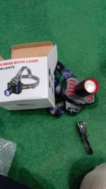 Headlamp Rechargeable Powerful Head Lamp with Built-in Battery Outdoor Camping Headlight Head Flashlight Head Light - Image 5