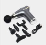 Compact Power Massager Gun with 6 Interchangable heads CY-002 - Image 3