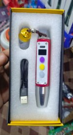 Portable Small Jade Jewelry Gemstone Currency Notes Identification Led Flashlight | Gemstone Detector Torch with Display (Random color)