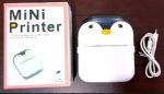 The Adorable Penguin Design Rechargeable Portable Mini Printer (random color) - Image 2