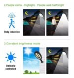COB SOLAR SENSOR STREET LAMP for Outdoor Home & Garden - Image 5