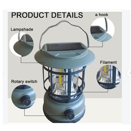 WhatsApp-Image-2024-10-29-at-4.04.40-PM-1.jpeg Emergency Camping Light For Tent Work GB-23 | Outdoor Solar lantern (Random color) - Image 3
