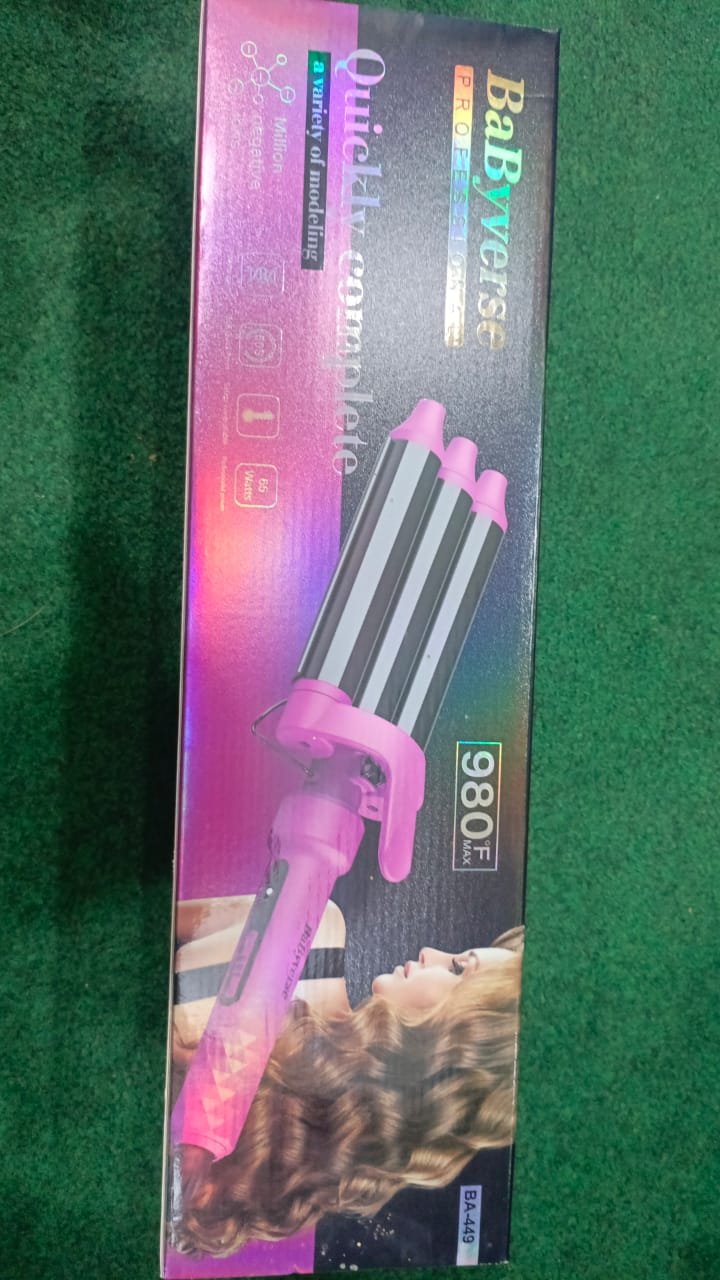 WhatsApp-Image-2024-11-14-at-11.39.47-AM.jpeg Babyverse Professional Couture Hair Pro 3 Ceramic Wave Styler- Beach Waves for Women (Random Color) - Image 5