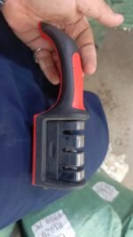 3 in 1 Manual Knife Sharpening Kitchen Accessories Manual Stainless Steel 3 Stage Kitchen Handheld Knife Sharpener - Image 5