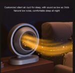 Mini Electric Heater Warmer Wind Portable 380w Heating Intelligent Air Fan Heater Desktop Blower (random color) - Image 4