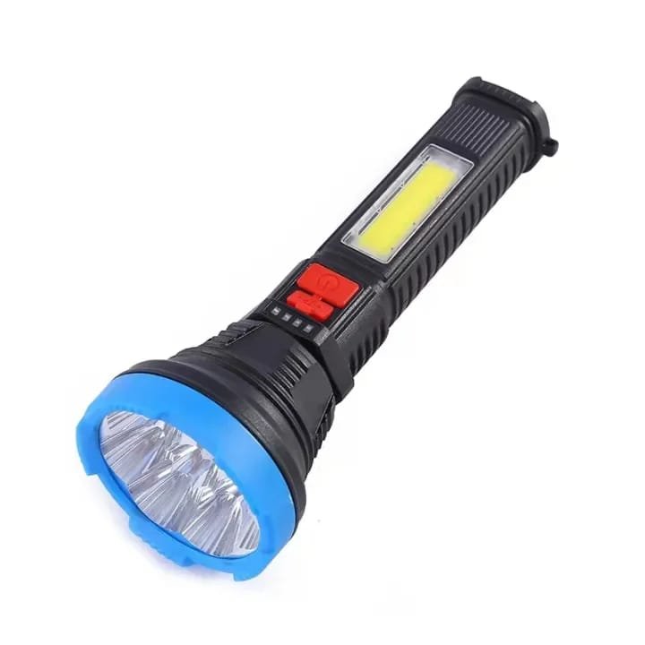 WhatsApp-Image-2024-12-04-at-7.28.43-PM.jpeg JX-1106C High Brightness Flashlight USB Charging w/ Cord Portable Durable Lamp (random color) - Image 3