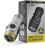 Three-Eyed Monster Rechargeable Torch, 82mm Portable Small Flashlight, 5 Modes Ultra-Bright Waterproof Flashlight, Suitable for Power Outages, Emergencies, Camping, Hiking, and Outdoor Use (Random Color) - Image 5