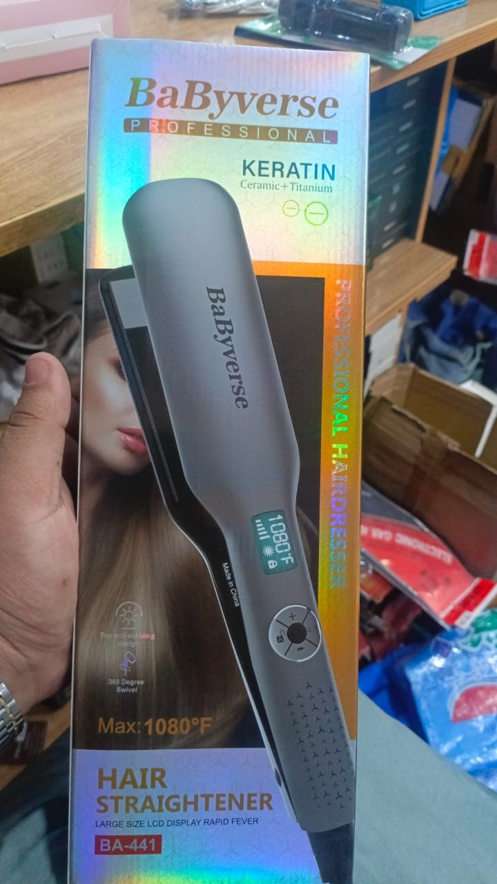 WhatsApp-Image-2025-01-09-at-11.03.32-AM.jpeg Babyverse Professional BaByverse Professional Keratin Hair Straightener (Random Color) - Image 1