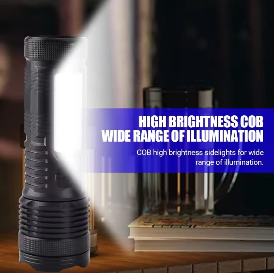 WhatsApp-Image-2025-01-15-at-1.20.34-PM-1.jpeg Most Powerful P50 FlashLight Flash light 5 Modes Usb Zoom Led Torch Built-in 18650 Battery Camping, Fishing - Image 3