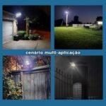 200w Solar Reflector Mini 100 Cob Street Post Wall Sensor | Motion Sensor Security Streetlight for Parking Remote Control - Image 2