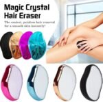 Hair Remover, Crystal Hair Eraser for Women Arms Legs Back Reusable & Washable Portable Manual Epilator Crystal Hair Removal Washable Portable Hair Removal Device Beauty Tool (Random color) - Image 3