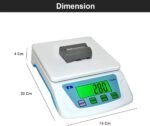 Ts-200 Kitchen Scale Digital Multi Purpose Kitchen Scale Weighing Scale, Upto 6 kg weight capacity - Image 4