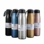 Stainless Steel Insulated Vacuum Water Bottle 550ml, Cola Shape, Leak Proof, with Strong Rope Cap | Hot & Cold Portable Thermos Water Bottle Thermo Mug Stainless Steel Vacuum Flask Mug Insulation Cup (Random Color) - Image 5