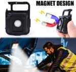 Portable COB High Bright Flashlight Multifunction Keychain Lamp Buit-in 150mAh Lithium Battery Waterproof Outdoor Torch Lantern - Image 5