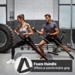 11 Piece Power Resistance Band Set Strength Training Yoga Sports Fitness Band Equipment for Men and Women - Image 4