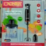 CRONIER Professional 4-in-1 Hand Blender Set | Chopper, Blender, Coffee & Egg Beater, Whisker | Best Quality Hand Blender Set CR-1115 Hand Blender - Image 5