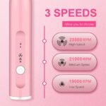 Rechargeable Handheld Milk Frother – 3-Speed Electric Coffee Mixer for Latte, Cappuccino, Hot Chocolate & Drinks (Random color) - Image 3