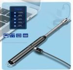 Arc Lighter With Usb Charging,flameless Windproof,led Battery Display,safety Switch | rotate 360 Degrees, for Aromatherapy (random Colors) - Image 2